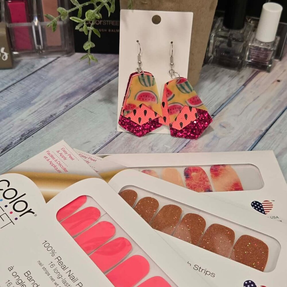 Color Street Spring Press On Nail Design